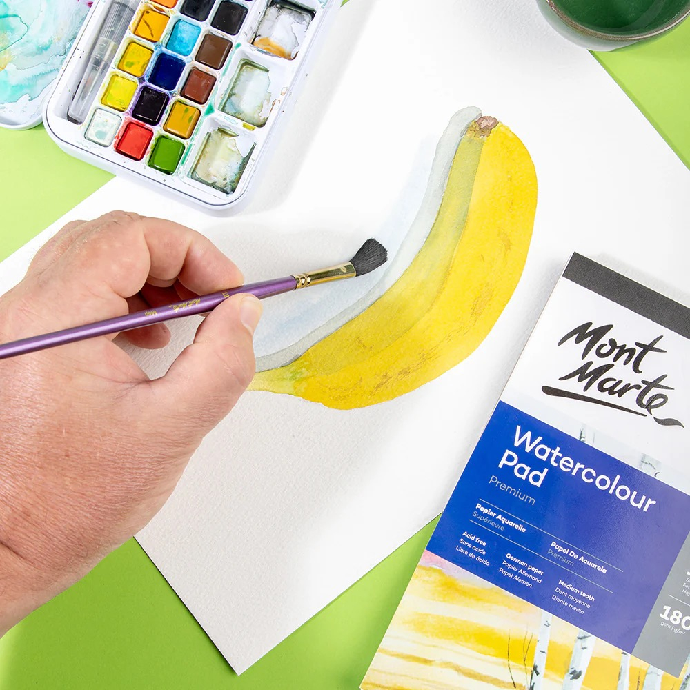 Pensula pentru acuarela Mont Marte Model 12 [4]