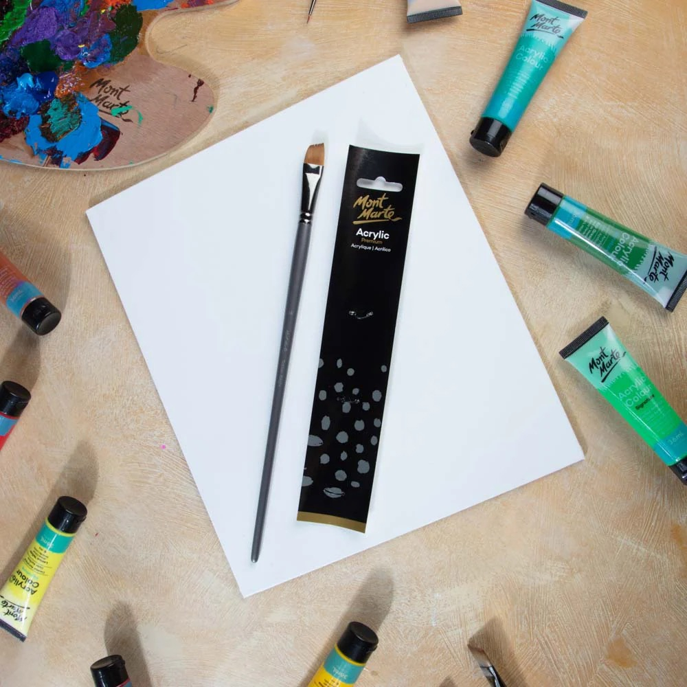 Pensula taklon Mont Marte unghi 16 [6]