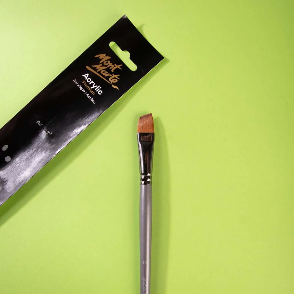 Pensula taklon Mont Marte unghi 16 [2]