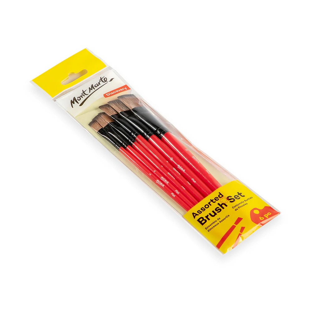 Pensule Discovery acrylic Mont Marte 6/set [4]