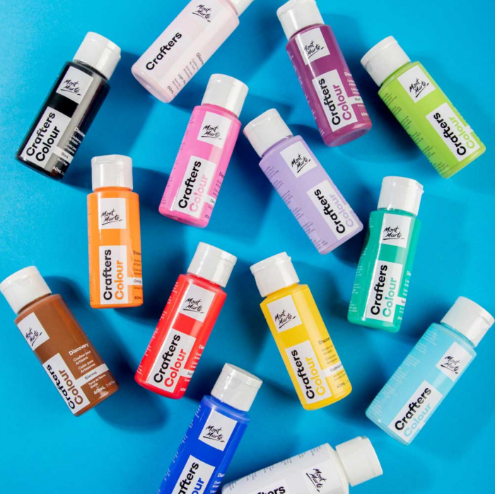 Set vopsea acrilica Crafters Colour Mont Marte 14x60ml [3]