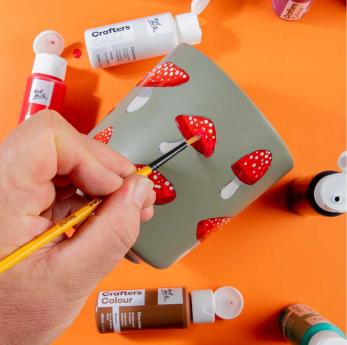 Set vopsea acrilica Crafters Colour Mont Marte 14x60ml [4]