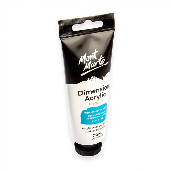 PMDA0023 Vopsea acrilicǎ Dimension Mont Marte 75ml - Monastral Cerulean [4]