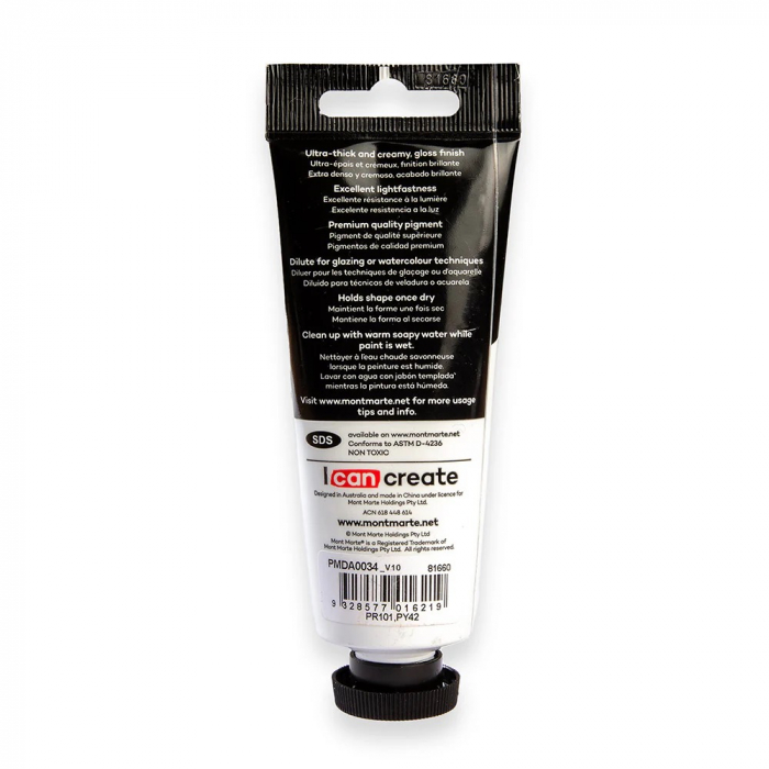 PMDA0034 Vopsea acrilicǎ Dimension Mont Marte 75ml - Burnt Sienna [4]