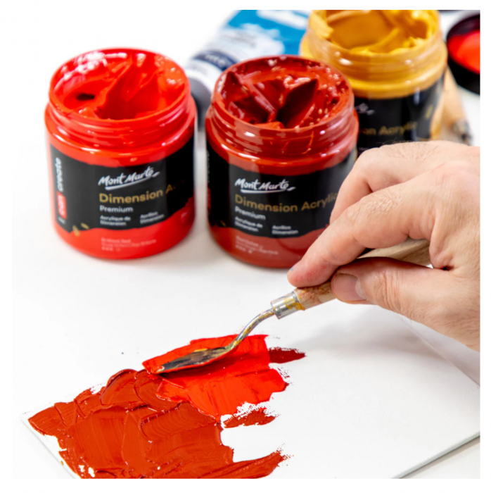 PMDA2510 Vopsea acrilică Mont Marte Dimension 250ml  - Brilliant Red [4]