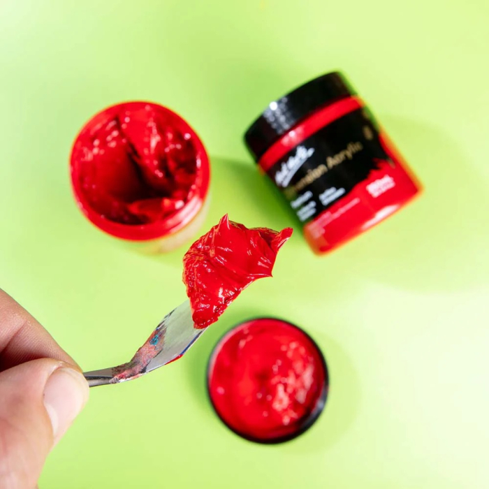 PMDA2511 Vopsea acrilică Mont Marte Dimension 250ml  - Permanent Red [10]