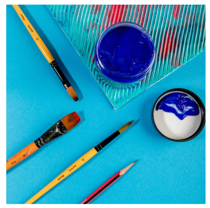 PMDA2519 Vopsea acrilică Mont Marte Dimension 250ml  - Ultramarine Blue [5]