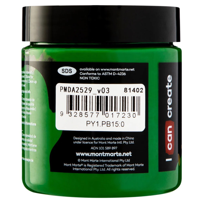 PMDA2529 Vopsea acrilicǎ Dimension Mont Marte 250ml - Sap Green [2]