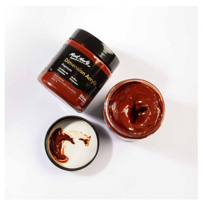 PMDA2534 Vopsea acrilică Mont Marte Dimension 250ml  - Burnt Sienna [6]
