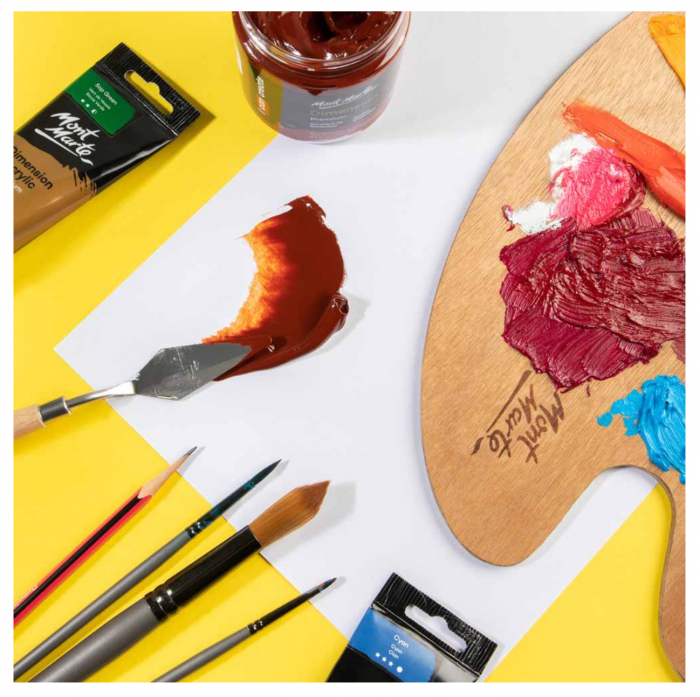 PMDA2534 Vopsea acrilică Mont Marte Dimension 250ml  - Burnt Sienna [7]