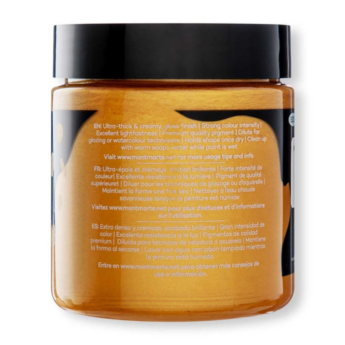 Vopsea acrilica Mont Marte Dimension 250ml - Gold [3]
