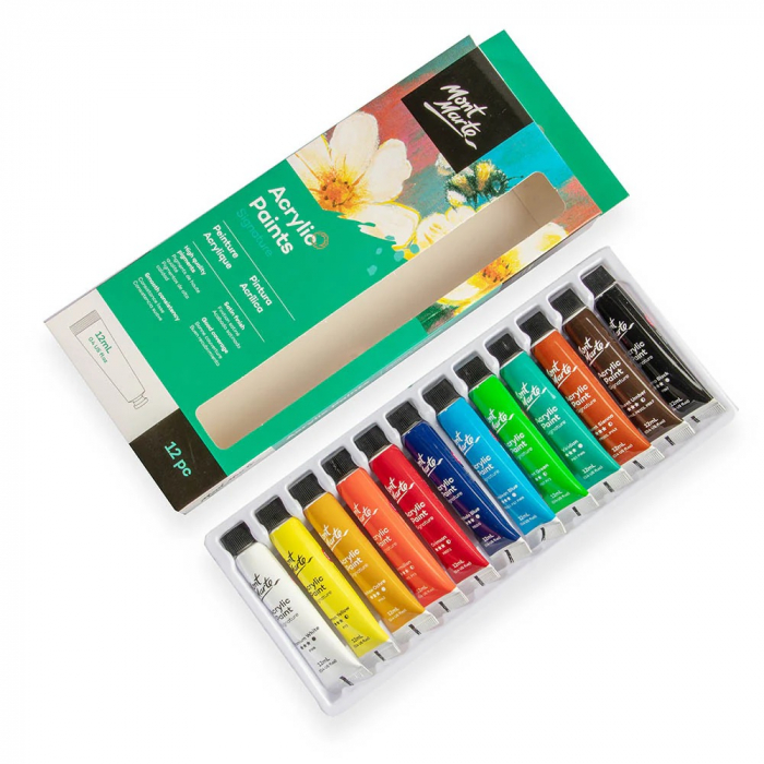 PMHS0026 Set vopsea acrilică Mont Marte 12x12ml [2]