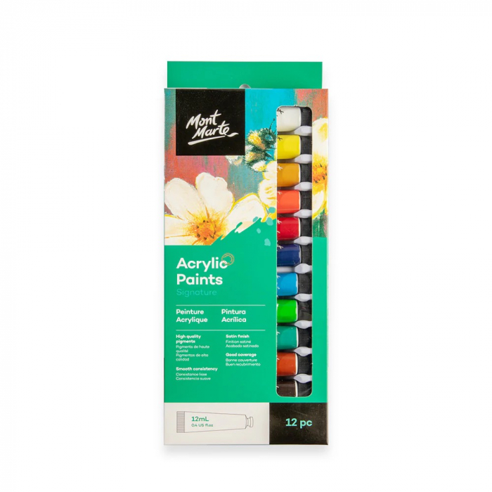 PMHS0026 Set vopsea acrilică Mont Marte 12x12ml [1]