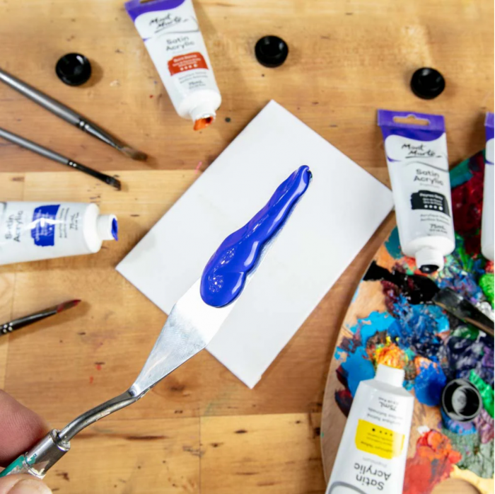 PMSA7514 Vopsea acrilică satin Mont Marte 75ml - Ultramarine Blue [3]