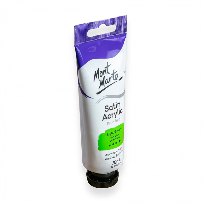 PMSA7521 Vopsea acrilicǎ satin Mont Marte 75ml - Light Green [3]