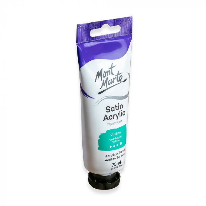 PMSA7522 Vopsea acrilicǎ satin Mont Marte 75ml - Viridian [4]