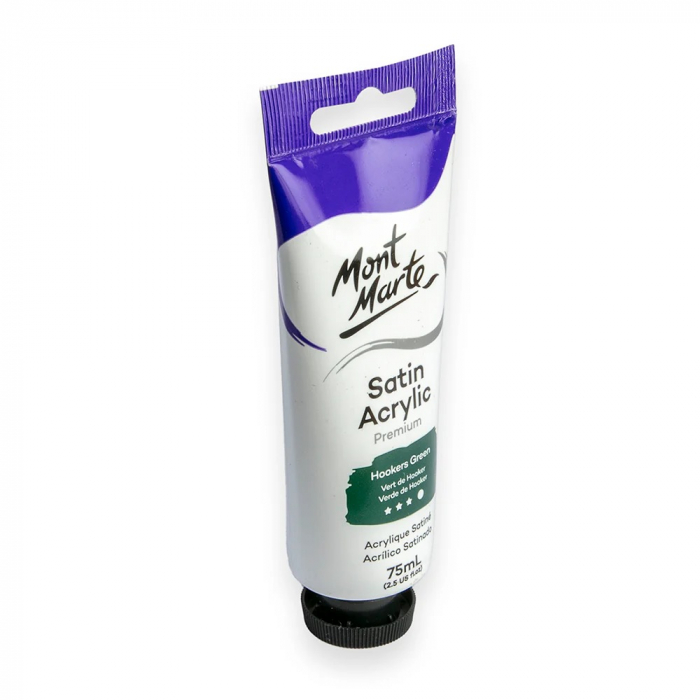 PMSA7524  Vopsea acrilicǎ satin Mont Marte 75ml - Hookers Green [2]