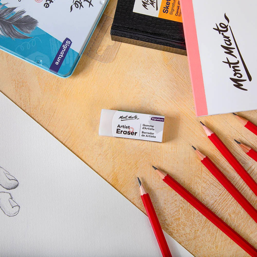 Radiera Artist medie-alba/neagra Mont Marte [8]