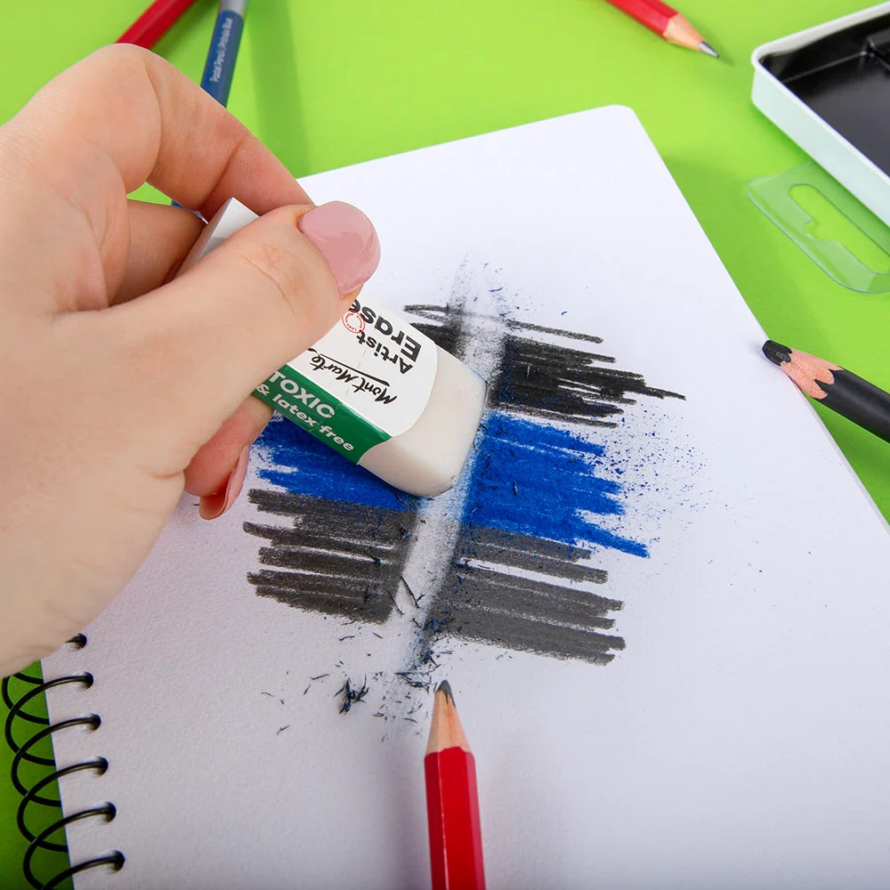 Radiera Artist medie-alba/neagra Mont Marte [5]