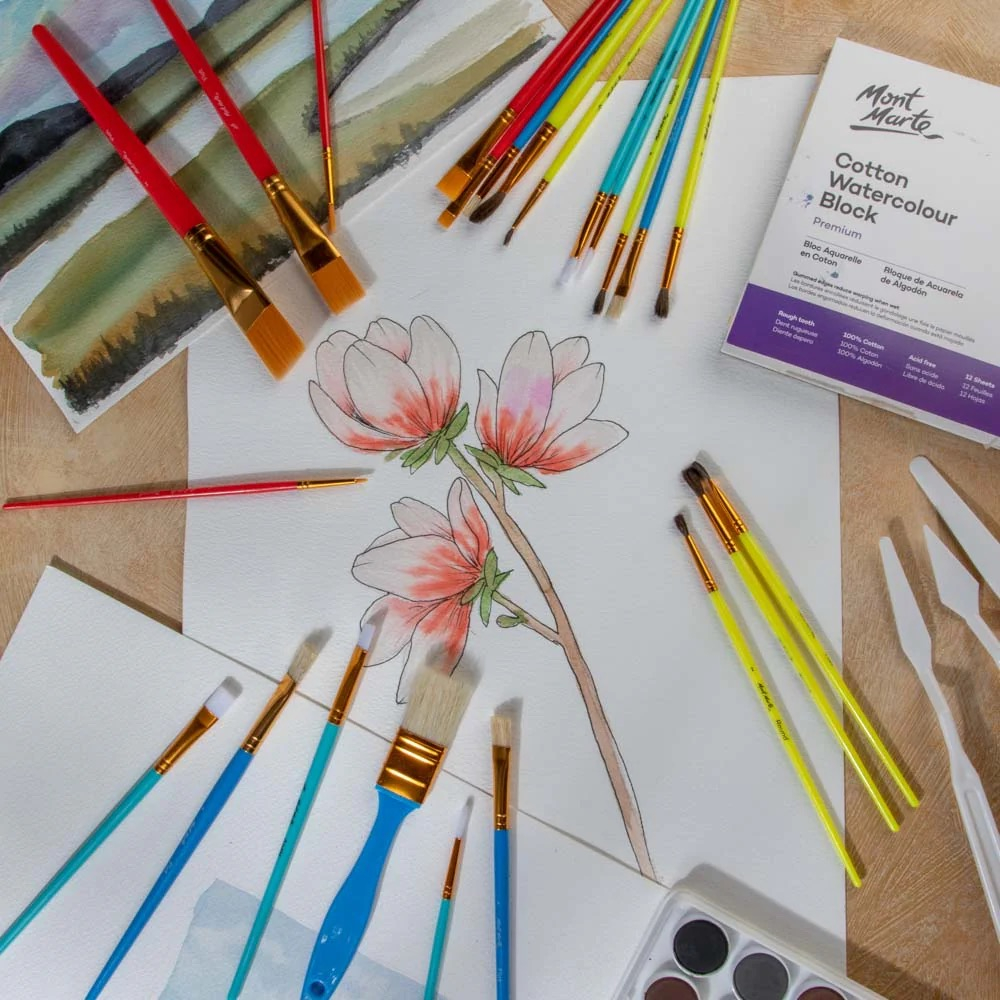 Set pensule asortate Mont Marte 26buc [9]