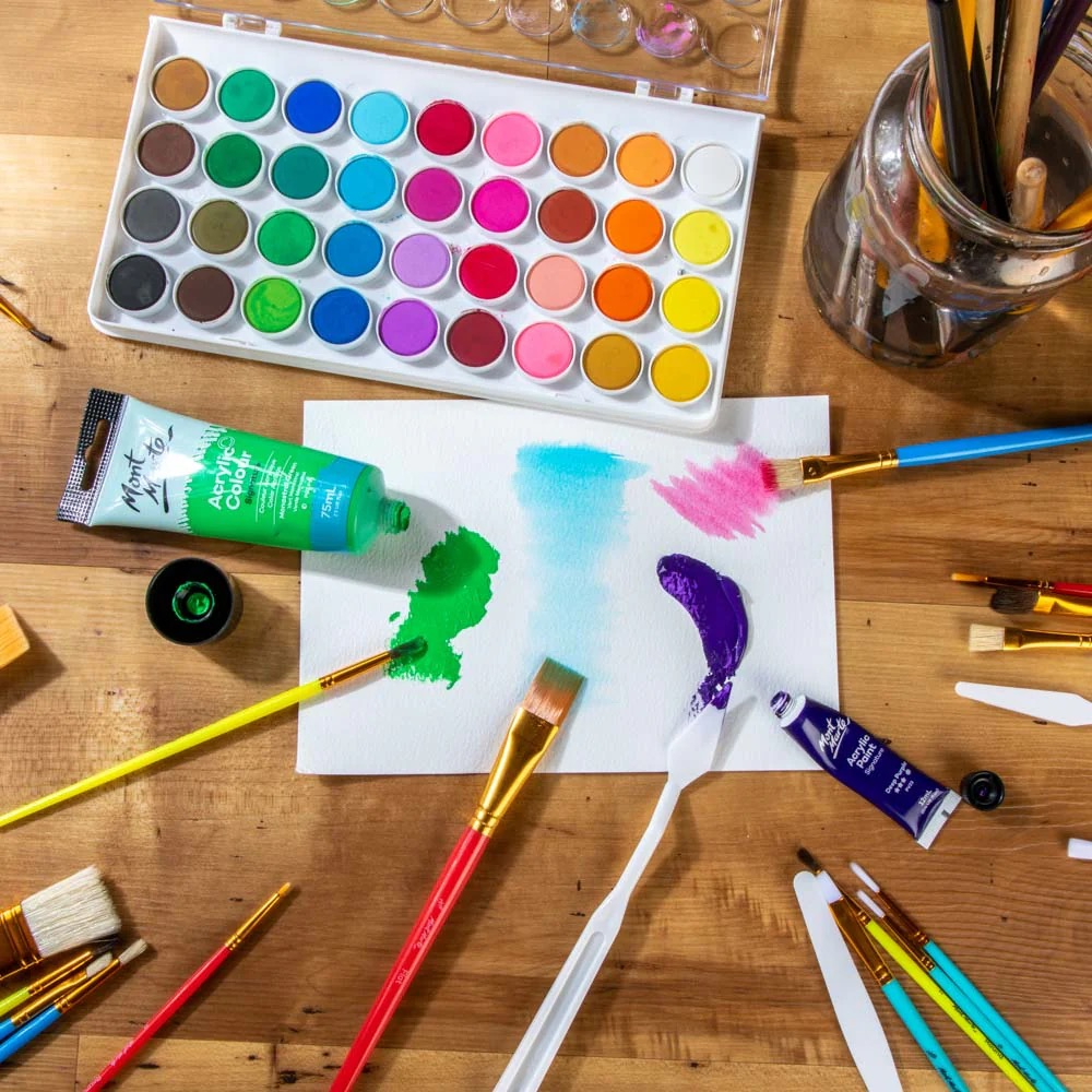 Set pensule asortate Mont Marte 26buc [7]