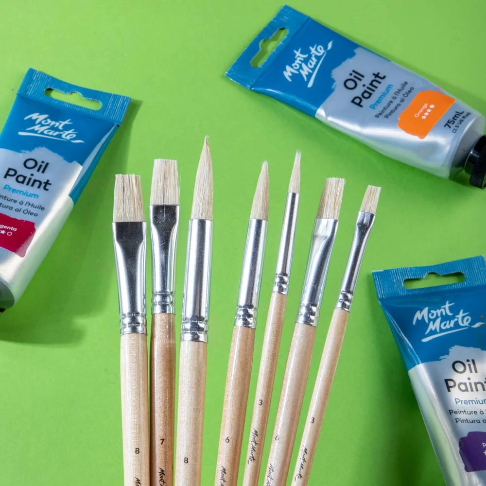 Set pensule par porc Mont Marte 12buc [5]