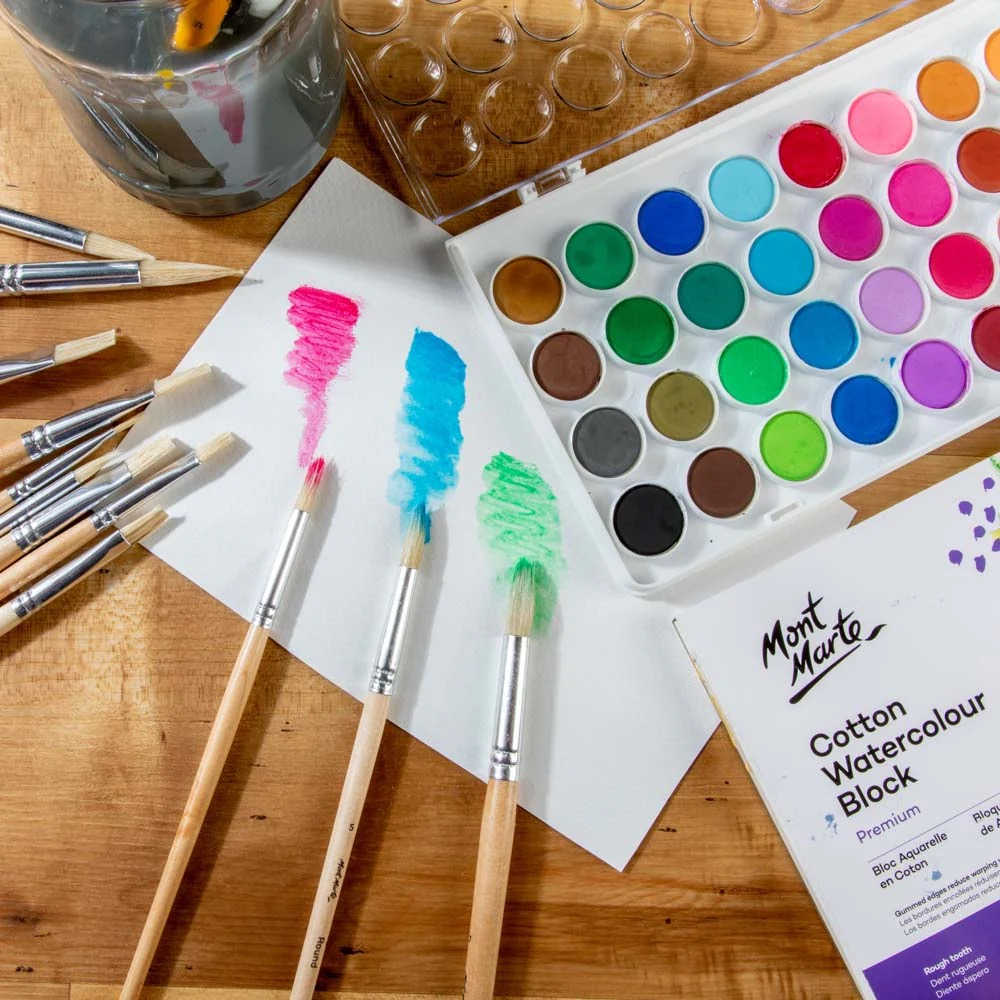 Set pensule par porc Mont Marte 12buc [6]