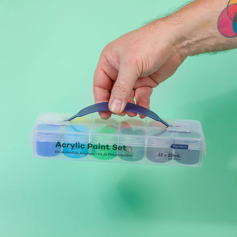 Set vopsea acrilica Mont Marte 12bucx20ml [10]