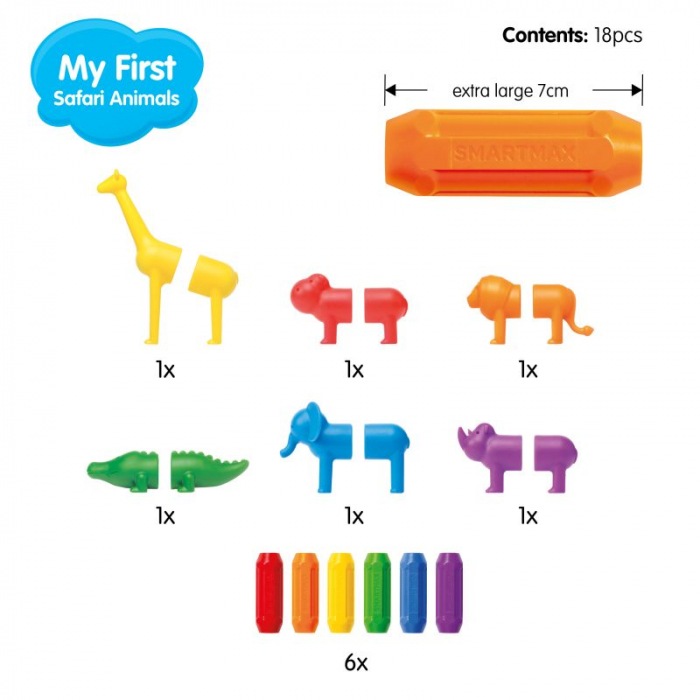 My Firts Safari Animals - SmartMax [8]
