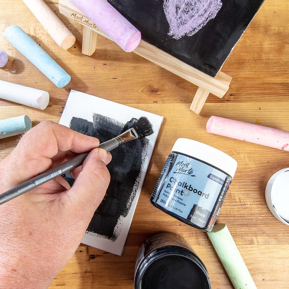 Vopsea pentru tabla 250ml Mont Marte - Negru [7]