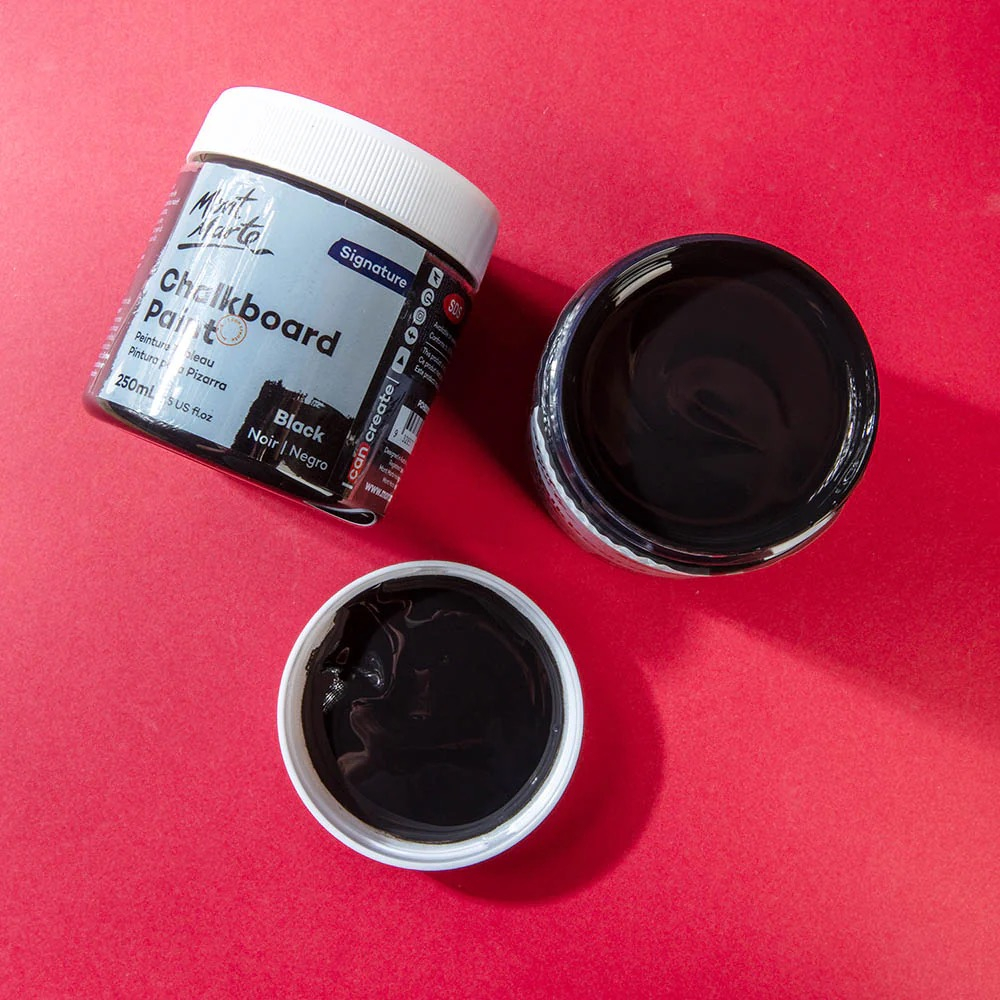 Vopsea pentru tabla 250ml Mont Marte - Negru [2]
