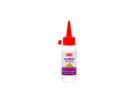 Lipici - Lipici silicon transparent Silipici DACO, 50 ml