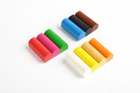 Plastilină școlară Koh-I-Noor, 10 culori, 200 g [2]