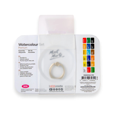 Acuarele Mont Marte cutie tabla 21buc/set [3]