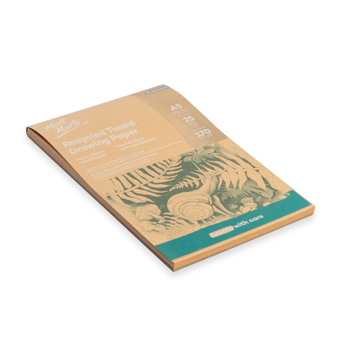 Bloc hartie desen reciclata 170g A5 Mont Marte 25 coli [2]