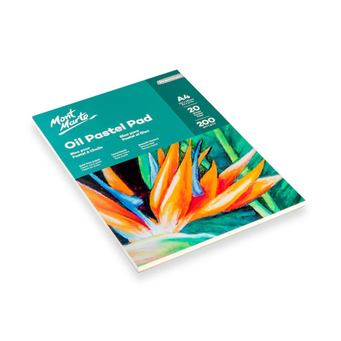 Bloc pentru pasteluri in ulei Mont Marte A4 [2]