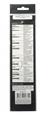 BMHS0011 Pensule gallery acrylic Mont Marte 4/set [1]