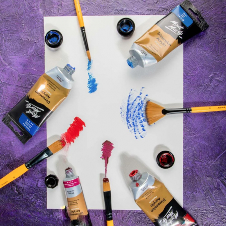 BMHS0013 Pensule gallery acrylic Mont Marte 4/set [2]