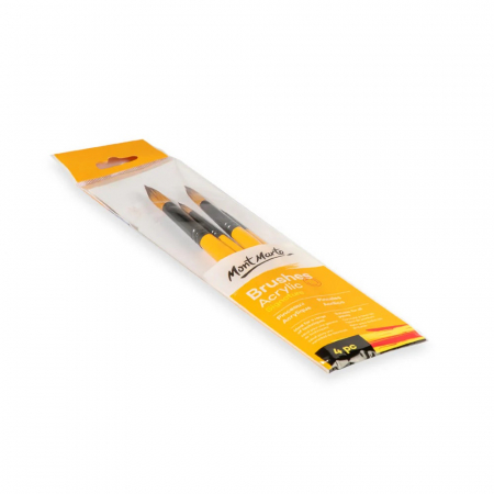 BMHS0015 Pensule  gallery acrylic Mont Marte 4/set [7]