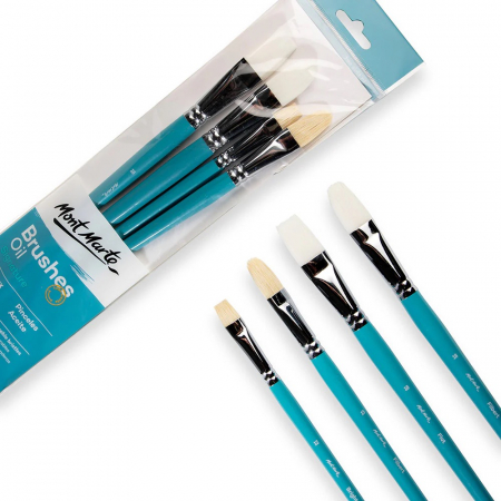 BMHS0022 Pensule Gallery Oil Mont Marte 4/set [1]
