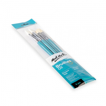 BMHS0022 Pensule Gallery Oil Mont Marte 4/set [2]