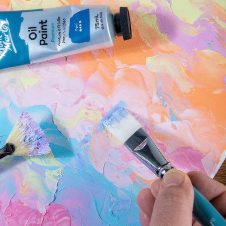 Pensule Gallery Oil Mont Marte 3/set [6]