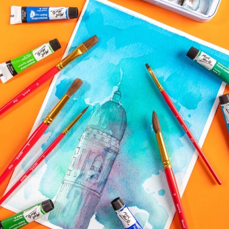 BMHS0027 Pensule Gallery Watercolour Mont Marte 5/set [3]