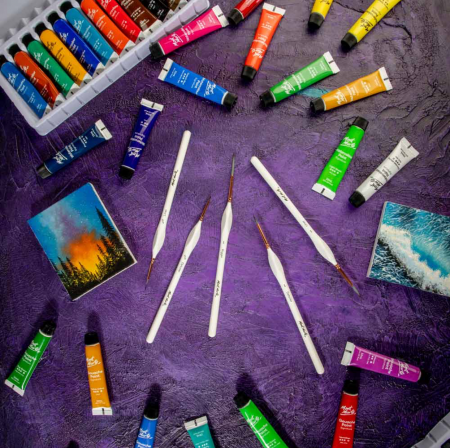 BMHS0034 Set pensule detalii și linere Mont Marte 5buc/set [2]