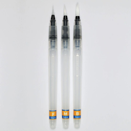 BMHS0035 Set pensule rezervor pt apǎ vârf rotund Mont Marte 3 buc [3]