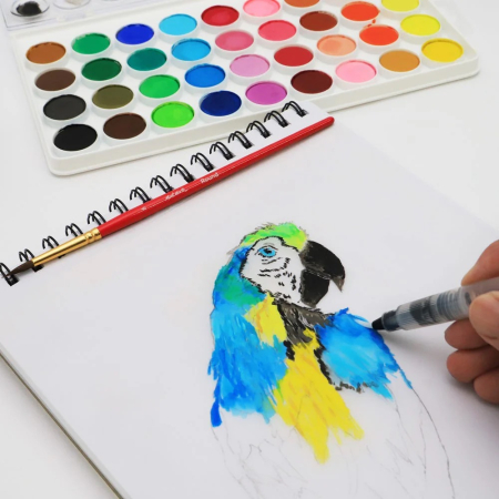 BMHS0035 Set pensule rezervor pt apǎ vârf rotund Mont Marte 3 buc [6]