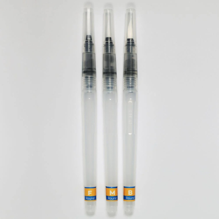 BMHS0035 Set pensule rezervor pt apǎ vârf rotund Mont Marte 3 buc [2]