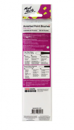 BMHS0039 Pensule Mont Marte 5buc/set [1]