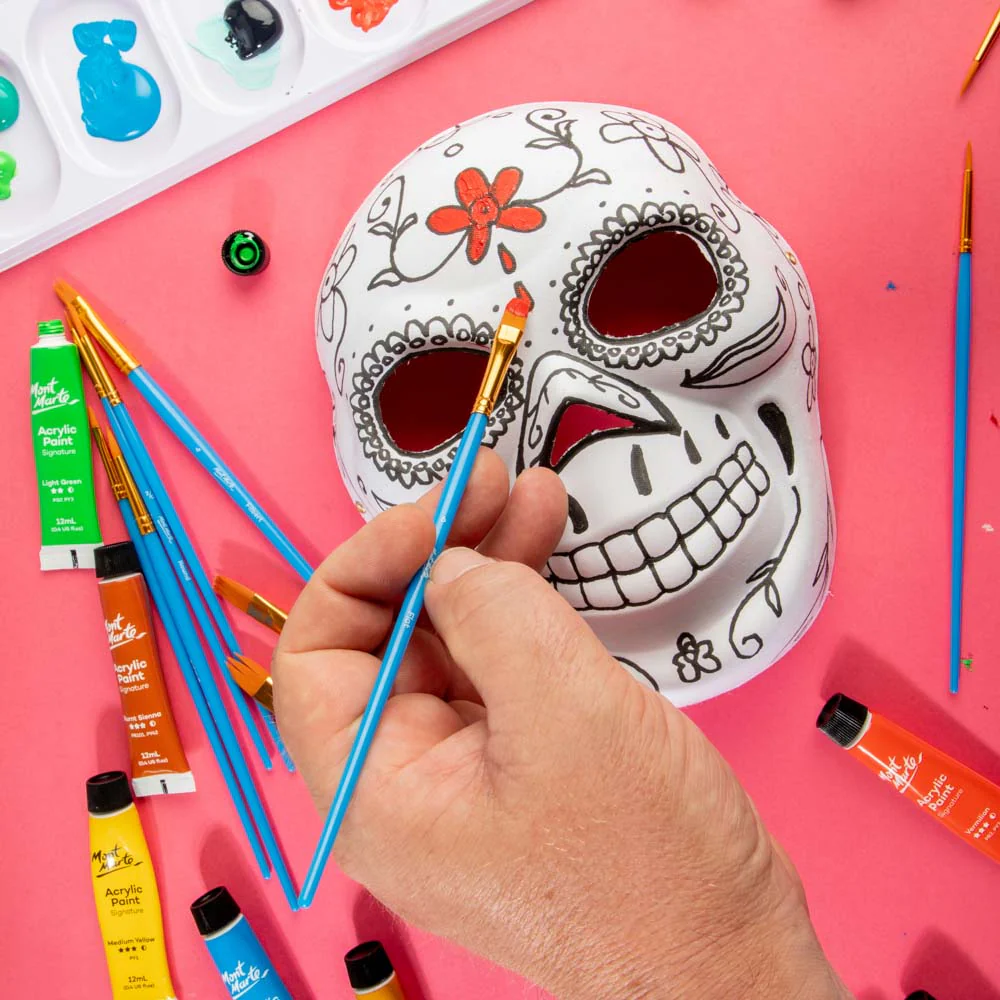 Pensule Discovery acrylic Mont Marte 10/set [4]