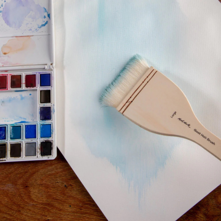 BMHS1003 Pensule Mont Marte păr capră 3 buc/set 25/50/75 mm [5]